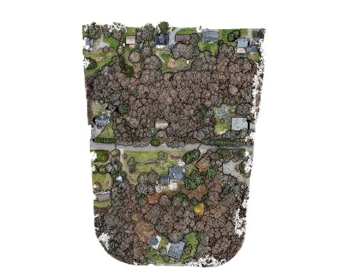 Topographic Survey - drone scan Montreal